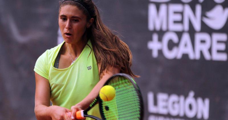 Julia Riera dio pelea hasta el final ante la española Gutiérrez Carrasco