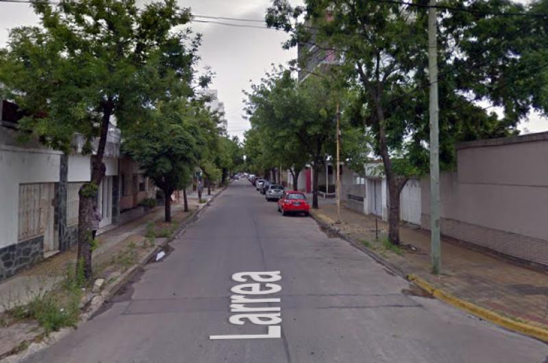 El episodio tuvo lugar en un domicilio de Larrea al 500 en la mañana de este lunes