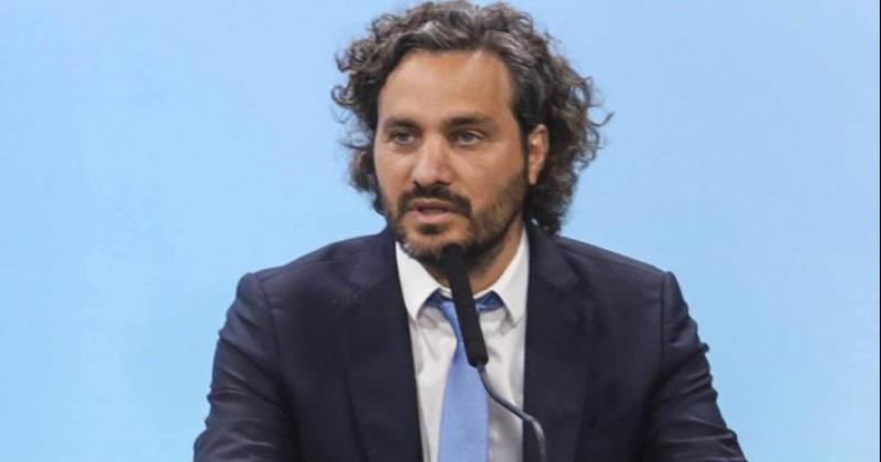 El jefe de Gabinete Santiago Cafiero 