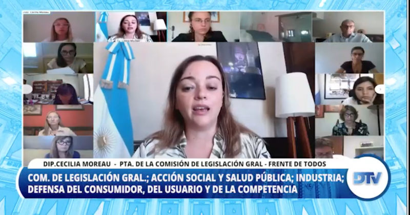 La reunión estuvo presidida por Cecilia Moreau Pablo Yedlin Diego Mestre y Alejandro García