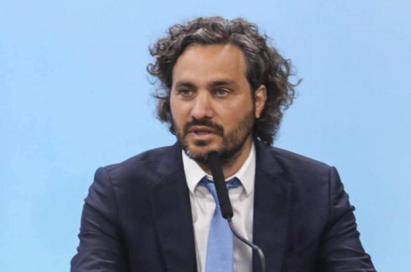 El jefe de Gabinete Santiago Cafiero 