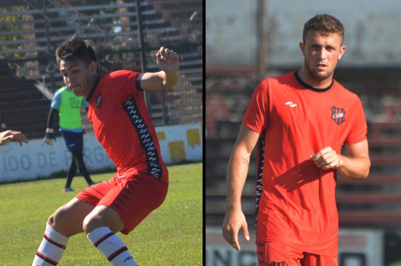 Nelson Martínez Llanos y Franco Stella la dupla ofensiva de Douglas para enfrentar a Gimnasia