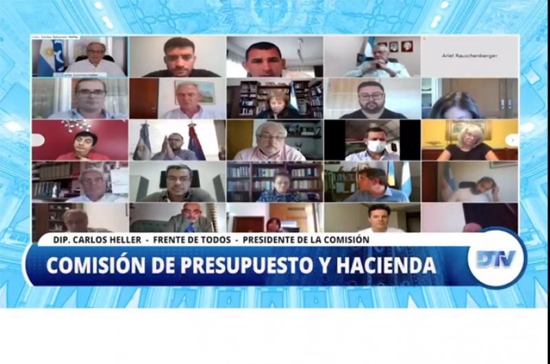 Mediante videoconferencia estuvieron presentes Roberto Arias y Mercedes Marcó del Pont