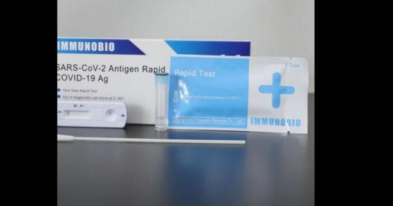 El test r�pido se vende en las farmacias pero debe ser manipulado por un profesional