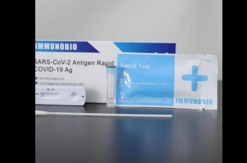 El test r�pido se vende en las farmacias pero debe ser manipulado por un profesional