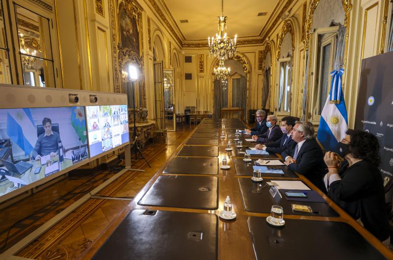 El Presidente terminar� de pulir las medidas en las próximas horas
