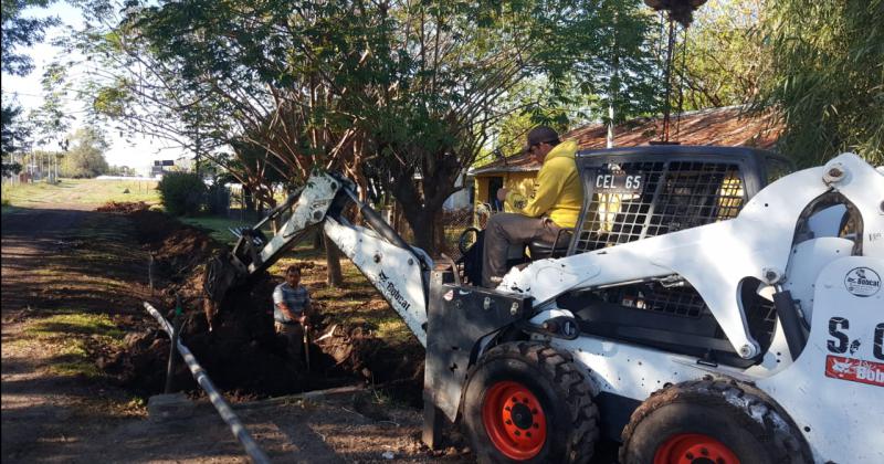El viernes las m�quinas estuvieron trabajando sobre los terrenos en Urquiza