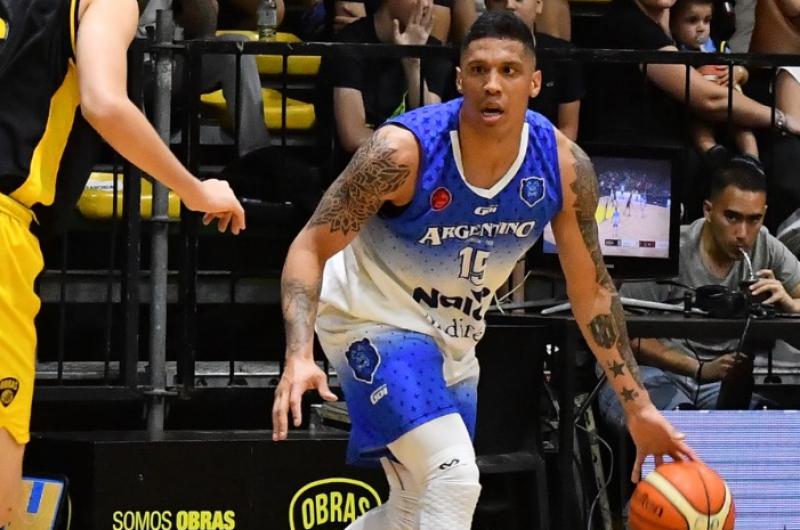 Jonatan Slider jugó tres temporadas con Argentino de Junín en la m�xima división del basquetbol argentino