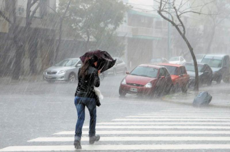Las precipitaciones podrían llegar a los 100 milímetros en poco tiempo