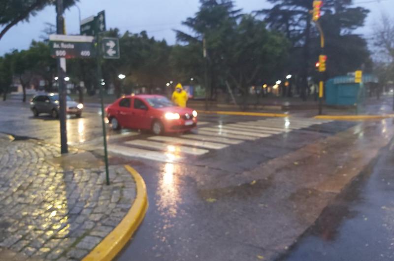 Personal de Inspección General y Tr�nsito exigió el permiso para circular