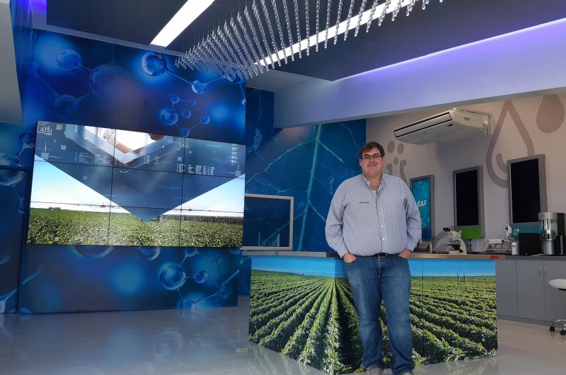 El laboratorio funciona en un predio cercano a la sede central de la compañía