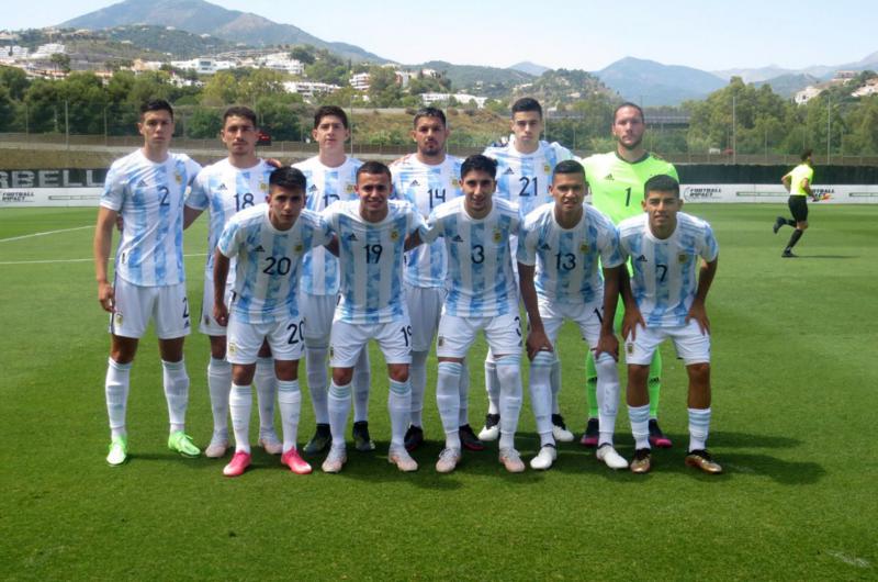 La formación de la selección Sub 23 con la presencia del pergaminense Jeremías Ledesma