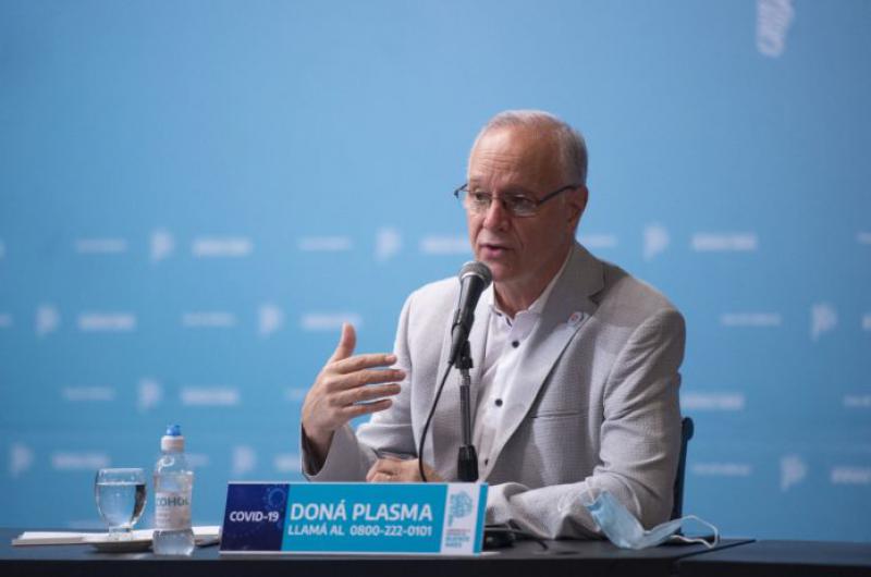 El ministro de Salud de la provincia de Buenos Aires Daniel Gollan 