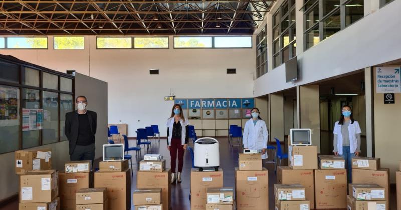 El nosocomio destacó el aporte del Gobierno provincial para seguir reforzando el sistema de salud