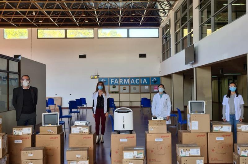 El nosocomio destacó el aporte del Gobierno provincial para seguir reforzando el sistema de salud