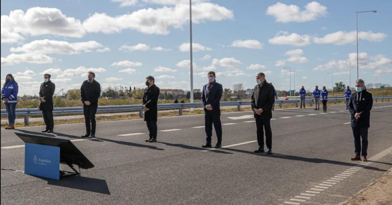 Inauguraron la circunvalacioacuten de la Autopista