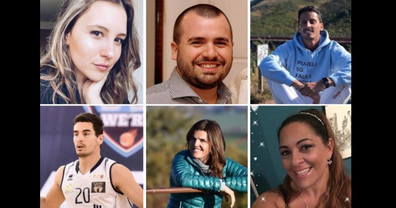 Arriba- Consuelo Pérez Gabriel Muriel y Tom�s Sala Abajo- Victorio Musso Brenda Kehoe y Gisela López