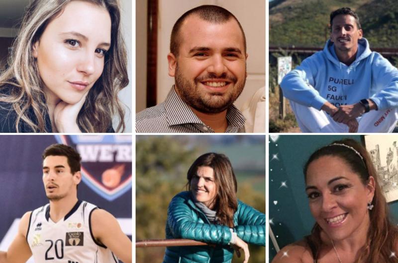 Arriba- Consuelo Pérez Gabriel Muriel y Tom�s Sala Abajo- Victorio Musso Brenda Kehoe y Gisela López