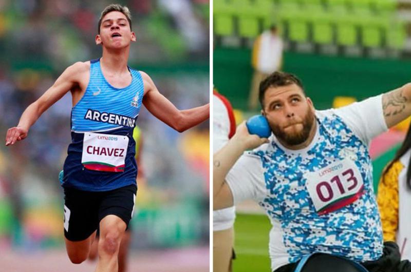 Alexis Ch�vez y Pablo Giménez representar�n a Argentina en los Juegos Paralímpicos