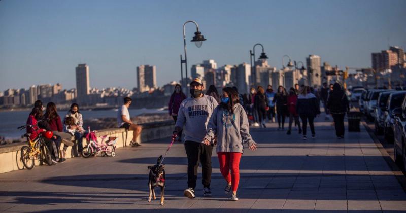 Muchos turistas eligen la ciudad de Mar del Plata en estas vacaciones de invierno 