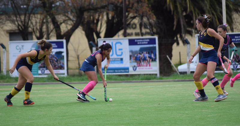 Pasaje de uno de los partidos entre Gimnasia y Viajantes