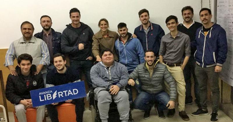 El equipo de trabajo de Avanza Libertad en Pergamino