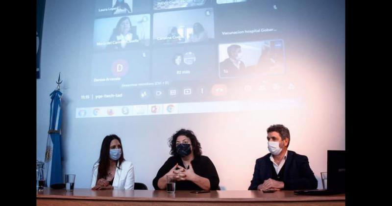 La ministra Carla Vizzotti encabezó la Reunión Anual de Fiebre Hemorr�gica el viernes en Pergamino