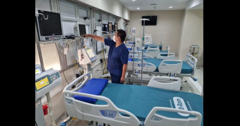 Después de meses complicados las terapias casi no tienen internados con Covid