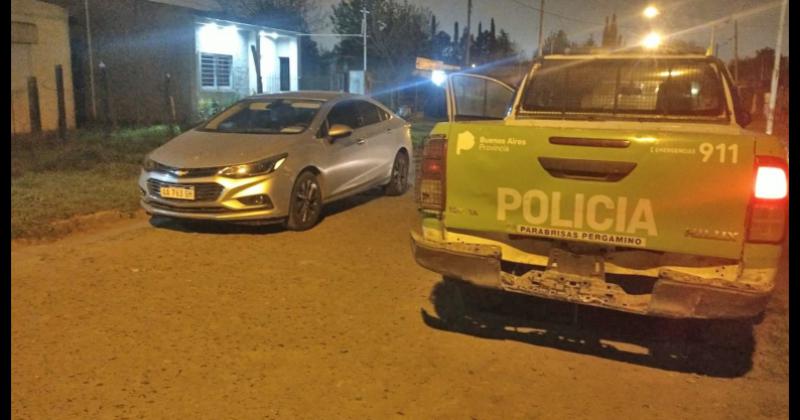 El automóvil fue encontrado en el barrio 12 de Octubre