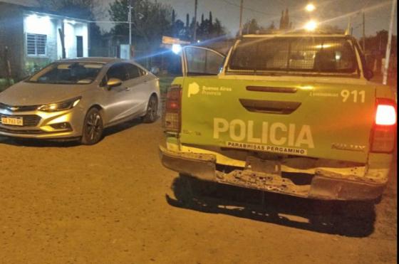 El automóvil fue encontrado en el barrio 12 de Octubre