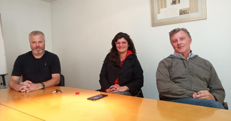 Los candidatos  a concejales Cuesta Ganem y Biglieri pidieron al vecino seguir confiando en Unión por Todos