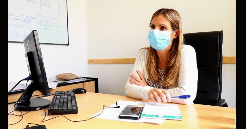 María Martha Perretta secretaria de Salud del Municipio