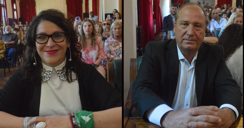 Leticia Conti y Fabio Albuerne son dos de los cuatro ediles que renovar�n su mandato