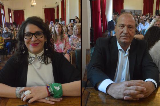 Leticia Conti y Fabio Albuerne son dos de los cuatro ediles que renovar�n su mandato