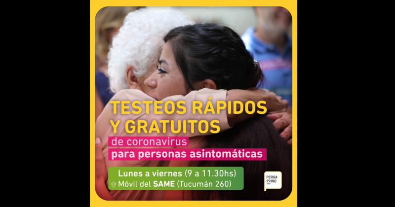 El servicio busca brindar tranquilidad y prevención a los vecinos que no poseen síntomas pero que volvieron de viaje o planean compartir las fiestas de fin de año con sus familiares o amigos