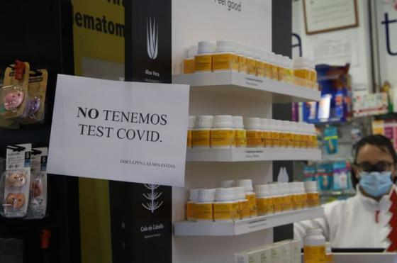 Las farmacias de Pergamino por el momento no tienen los autotest y esperan entregas de las droguerías