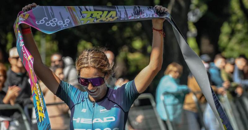 Brenda Bernard cruza la meta en Rosario y se queda con el tercer puesto 
