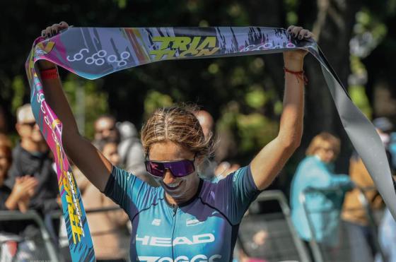 Brenda Bernard cruza la meta en Rosario y se queda con el tercer puesto 