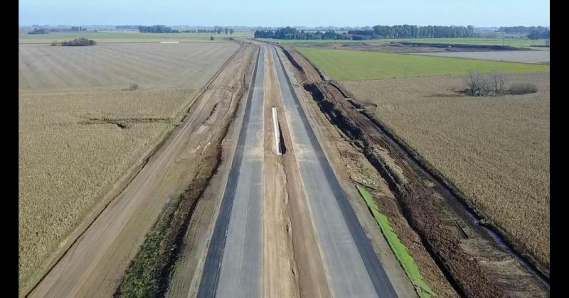 El tramo de la autopista Nº 8 entre Todd y Fontezuela estaría terminado a mediados de enero de 2023