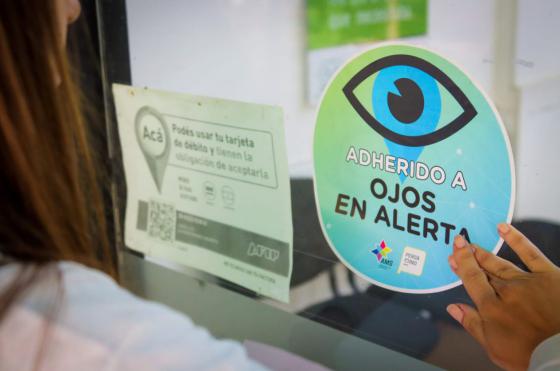 El programa Ojos en Alerta est� teniendo amplia aceptación en el sector comercial de Pergamino