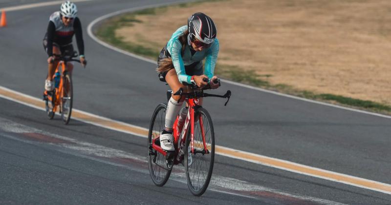 Brenda Bernard arrancó la temporada de duatlón con una victoria en Rosario