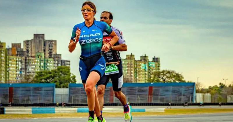 Brenda Bernard lideró la competencia en el primer tramo de pedestrismo