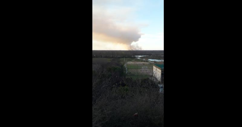 Continúan los incendios en el Delta Paran�