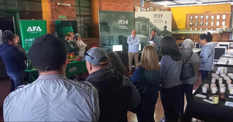 La jornada se llevó a cabo el s�bado a la mañana en la sede de la Cooperativa