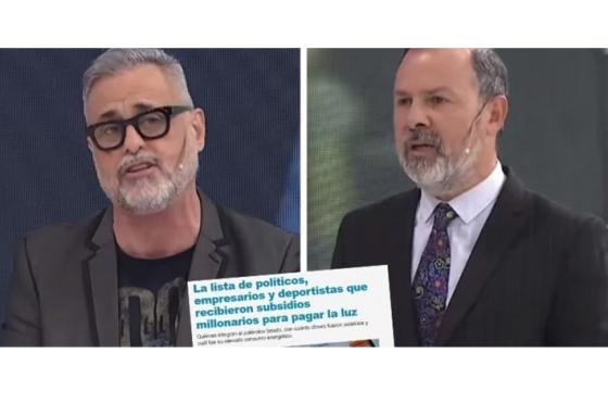 C5N y P�gina12 difundieron una lista de famosos politicos y deportistas sobre subsidios La oposición denuncia que es un escrache