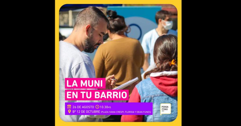 La cita es para el viernes 26 de agosto a partir de las 10-30 en la Plaza Ivana Crespi