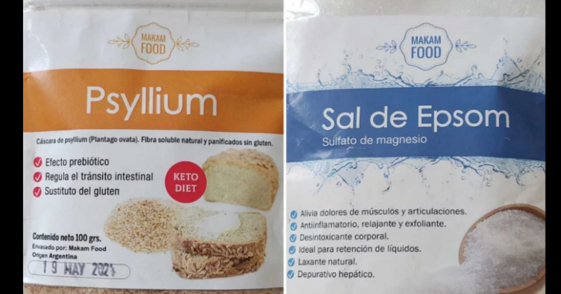 La Anmat prohibió la elaboración fraccionamiento y comercialización del laxante y la sal