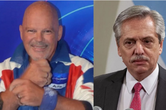 El presidente Alberto Fern�ndez tiene pensado iniciar acciones civiles contra el participante de Gran Hermano Walter Alfa Santiago