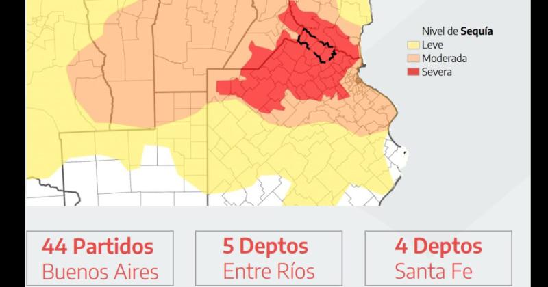 La sequía no da tregua a los cultivos sembrados en territorio bonaerense