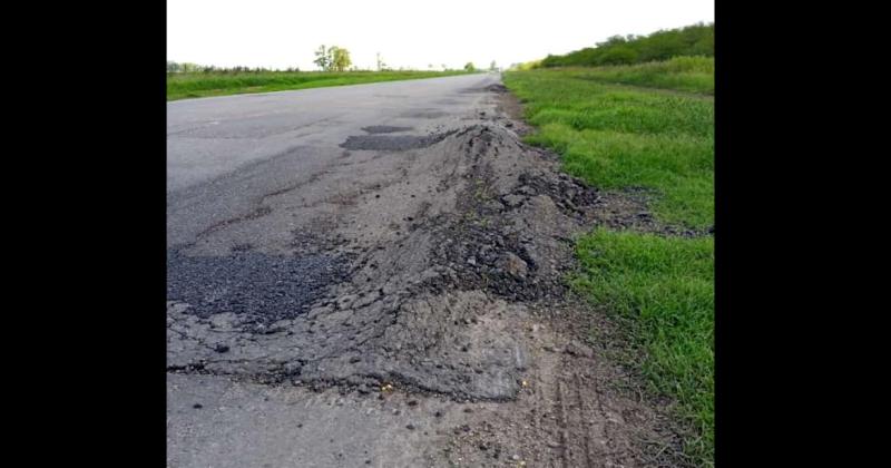 Los automovilistas que por allí circulan saben que el riesgo de accidentes est� por el mal estado y falta de mantenimiento